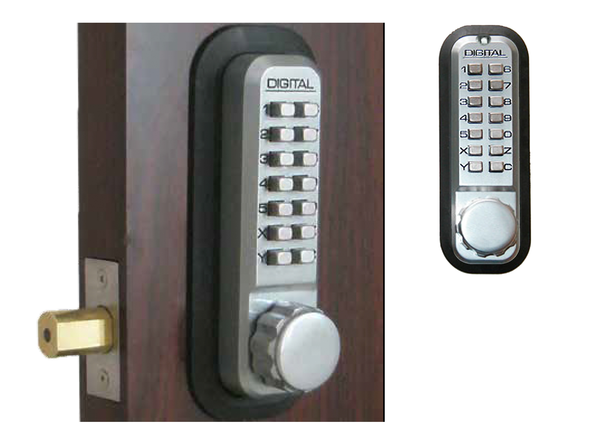 Lockey 2210DC Deadbolt Double-Keypad Lock